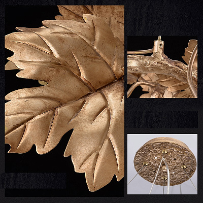 Люстра взявшая дизайн из природы MAPLE B фото 5