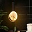 Светодиодный подвесной светильник из мраморных дисков LAMAR фото 3