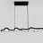 Светодиодный светильник с изогнутой рейкой из металла OVERTON латунь фото 9