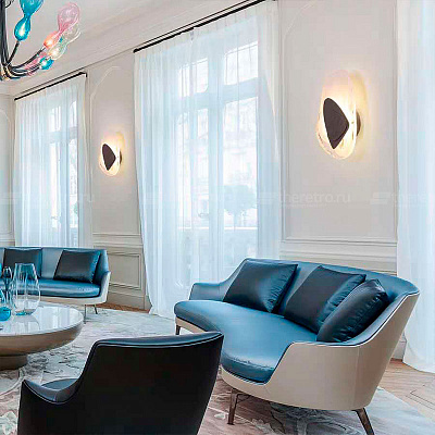 Бра Transparent Pebbles Sconces Латунь фото 6