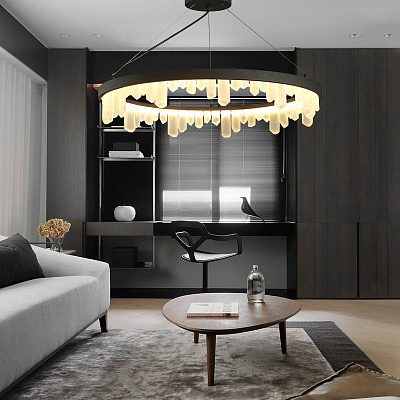 Black Ice Chandelier фото 11