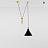 Подвесной светильник Shape up Pendant Hemisphere Black designed by John Hogan K фото 4