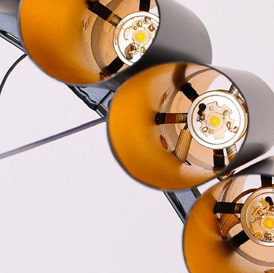 Люстра GALLIANO ROUND SUSPENSION LIGHT by DELIGHTFULL фото 6