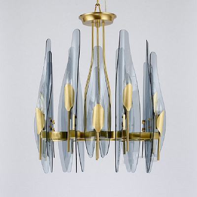 Люстра Max Ingrand Dahlia Chandelier designed by Max Ingrand in 1954 60 см   фото 4