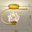 Подвесной потолочный светильник NEGRI B Золотой фото 5