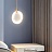 Светодиодный подвесной светильник из мрамора 30 см   фото 10