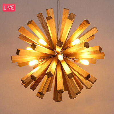 Loft Wooden Sputnik фото 5