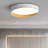 Потолочный светильник со скошенным краем OKTAVA Черный 50 см  фото 15