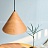Серия подвесных светильников с плафонами конической формы с лаковым покрытием под темное и светлое дерево NOOMI фото 15