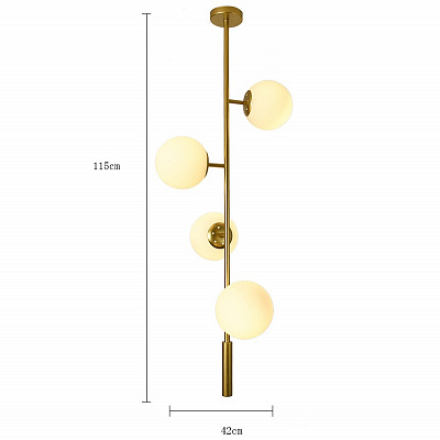 Люстра Bubble Chandelier vertical фото 5