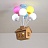 Люстра с воздушными шарами для детской комнаты BALLOON-UP В фото 2