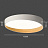 Потолочный светильник со скошенным краем OKTAVA Черный 40 см  фото 4