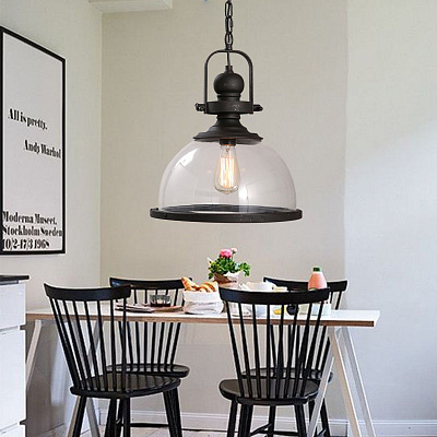 Industrial Classic Clear Lamp Черный фото 9
