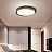 Потолочный светодиодный светильник SHELL 50 см  Белый Теплый свет фото 4