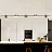 Светодиодный минималистский реечный светильник SUNSHINE LONG 6 плафонов Золотой фото 16