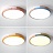 Светодиодные потолочные светильники в скандинавском эко стиле RONDO Зеленый фото 2