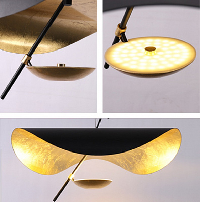 Подвесной светильник CATELLANI & SMITH LEDERAM MANTA S2 PENDANT Gold фото 16