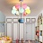 Люстра с воздушными шарами для детской комнаты BALLOON-UP A фото 6