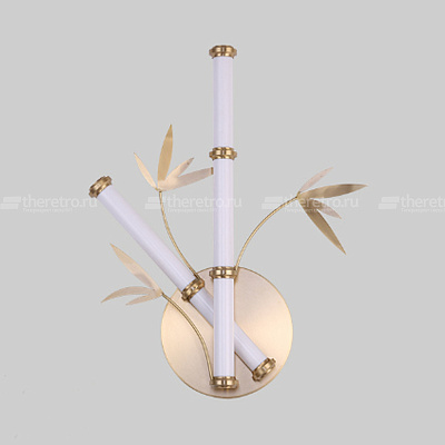 Настенный светильник в японском стиле Бамбук Japanese Style Bamboo Wall Lamp-2 фото 14