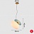 Серия светильников в виде комбинаций двух матовых плафонов разных форм и оттенков LINDIS A2 фото 14