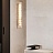 Светодиодный настенный светильник-бра из фактурного стекла RUTA 60 см   фото 9