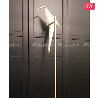 Торшер Origami Bird Perch 1 плафон фото 8