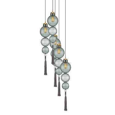 Heathfield Lighting Medina Pendant ПрозрачныйA фото 7