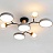 Серия потолочных светодиодных люстр с дисковидными и шарообразными плафонами на разветвленном каркасе MARTA-2 A белый фото 25