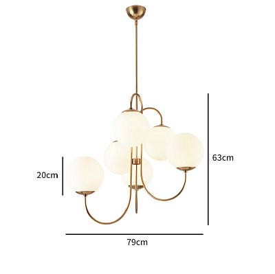 Люстра Gooseneck Pelle фото 5