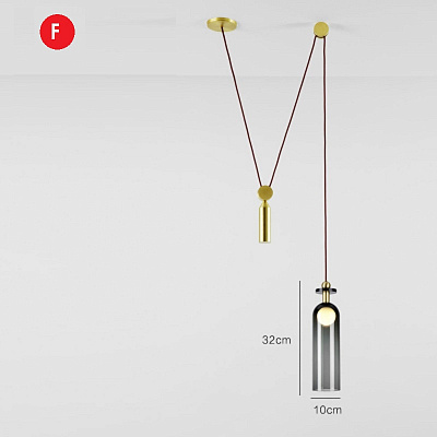 Roll & Hill Shape Up 5-Piece Chandelier V9 F фото 8