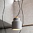 Серия подвесных светильников в индустриальном стиле с плафонами из цемента ZIEL B фото 14