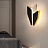 Дизайнерский настенный светильник неправильной формы из черных и белых металлических элементов ANTLERS фото 3