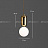 Подвесной светильник Parachilna Aballs by Jaimy Hayon 15 см  Черный фото 2