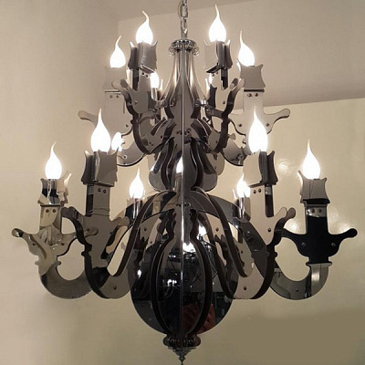 Industrial Retro Glam Lamp фото 3