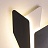 Дизайнерский настенный светильник неправильной формы из черных и белых металлических элементов ANTLERS фото 5