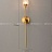 Настенный светильник на металлическом каркасе с рельефным плафоном из стекла ORION WALL фото 3