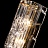 Светодиодный настенный светильник-бра из фактурного стекла RUTA 45 см   фото 6