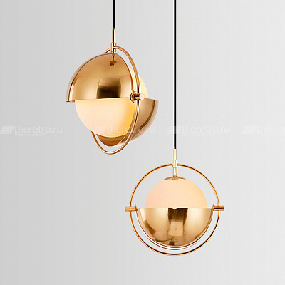 Подвесной светильник Multi-Lite Delamp Noche Золотой фото 10