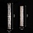 Светодиодный настенный светильник-бра из фактурного стекла RUTA 60 см   фото 10