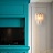 Настенный светильник в стиле постмодерн с декором из стилизованных стеклянных перьев PLUMAGE WALL 3 плафона  фото 9