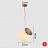 Серия светильников в виде комбинаций двух матовых плафонов разных форм и оттенков LINDIS L фото 19