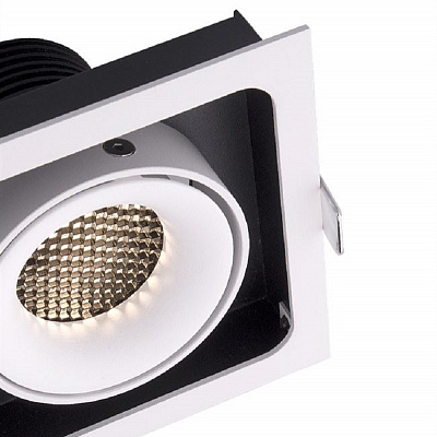 Встраиваемый светодиодный светильник Eye one SQR фото 9