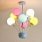 Люстра с воздушными шарами для детской комнаты BALLOON-UP A 6 плафонов  фото 3