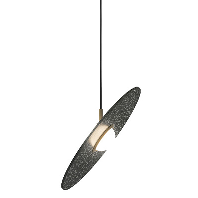 Подвесной светильник Stone Disc Haning Pendant фото 6