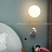 Настенный светодиодный светильник Космонавт-2 B 20 см  фото 23
