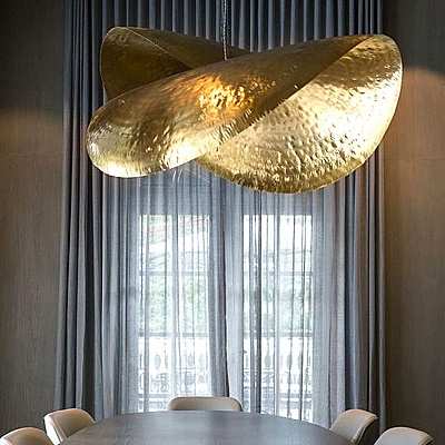 Люстра Gervasoni Brass Suspension Lamp фото 3