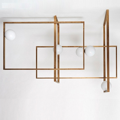 Люстра Mondrian Glass Venicem Ceiling Lamp фото 5