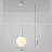 Светильник шар подвесной 40 см   фото 2