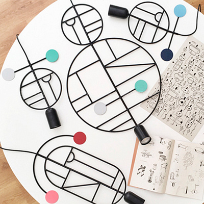 Коллекция подвесных светильников Lines & Dots Home Adventures Alvaro Goula & Pablo Figuera B2 фото 3