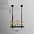 Светодиодная люстра в индустриальном стиле с имитацией свечей CANDLE 2 60 см   фото 3
